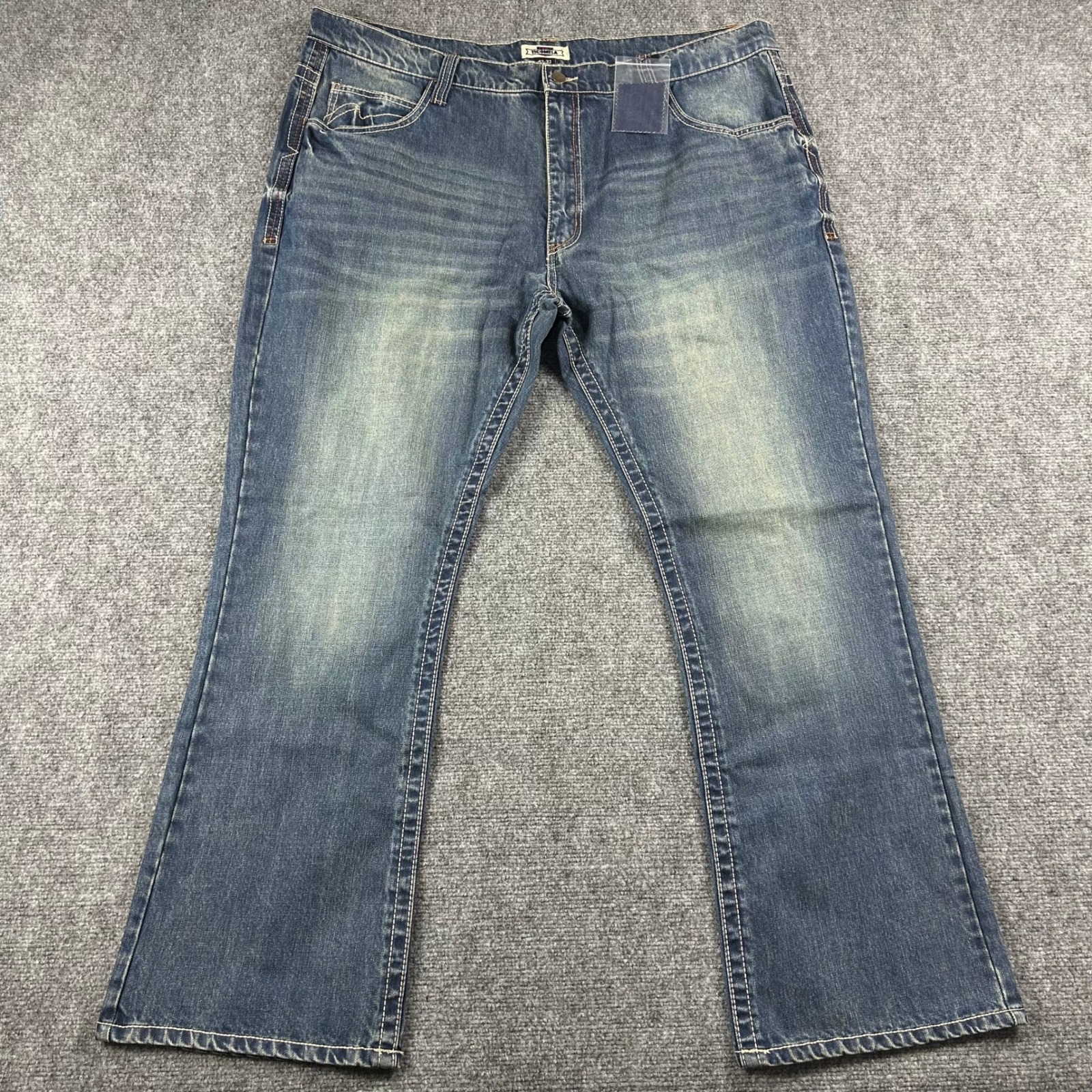 Ticomela Fr Jeans Mens 42x32 Blue Flame Resistant Cat 2 Nfpa 2112 Work Pants